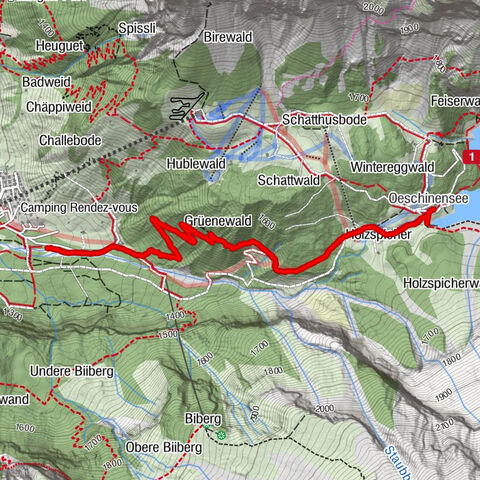 Kandersteg, Bern/Schweiz
