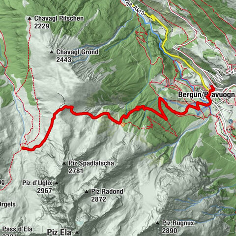 Bergün/Bravuogn, Grisones/Suiza