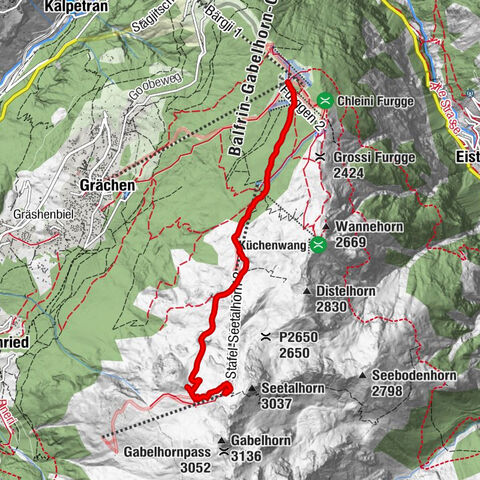 Grächen, Wallis/Schweiz