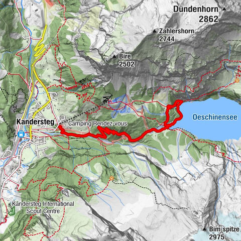 Kandersteg, Bern/Schweiz