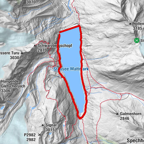 Saas-Almagell, Wallis/Schweiz