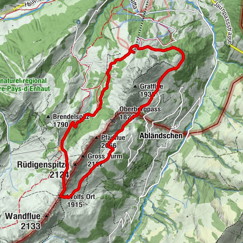 Tour um die Gastlosen