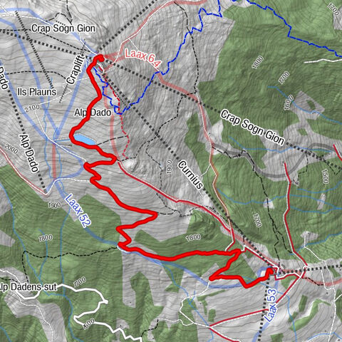 Falera, Graubünden/Schweiz