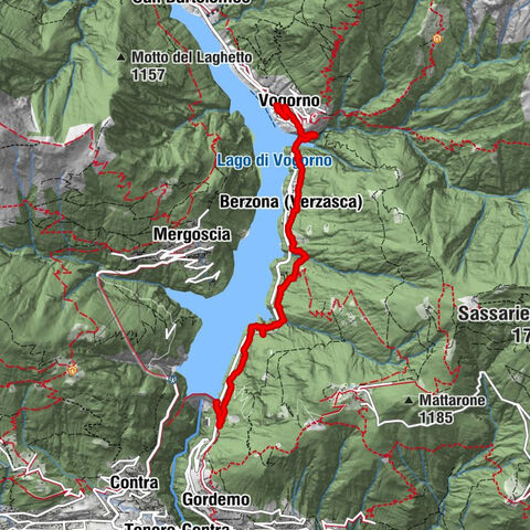 Vogorno, Tessin/Schweiz