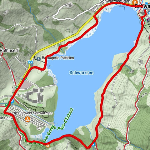 Schwarzsee, Freiburg/Schweiz