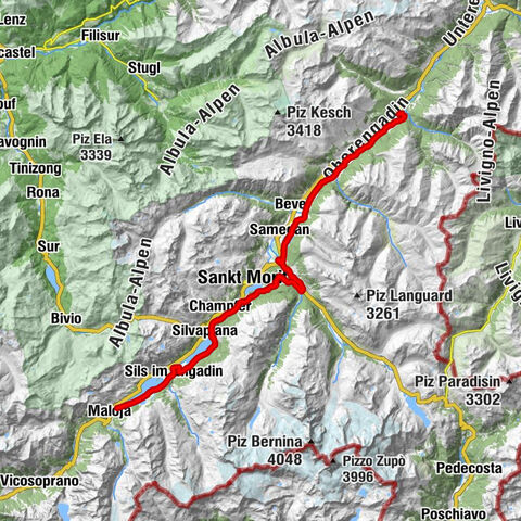 Bergell, Graubünden/Schweiz