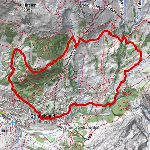 Grindelwald, Bern/Schweiz