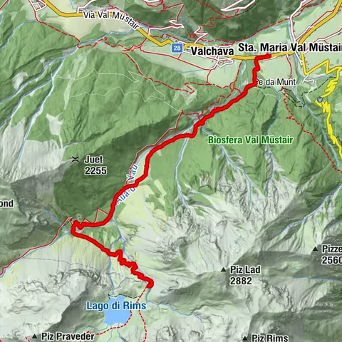 Münstertal, Graubünden/Schweiz