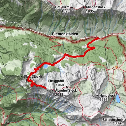 Riemenstalden, Schwyz/Schweiz