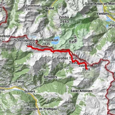 Seewis im Prättigau, Graubünden/Schweiz