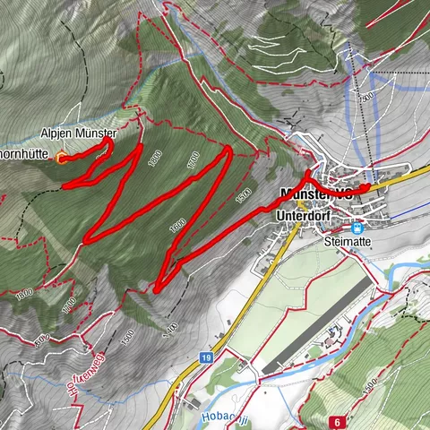 Münster VS, Wallis/Schweiz