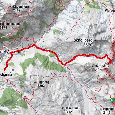 Ascharina, Graubünden/Schweiz