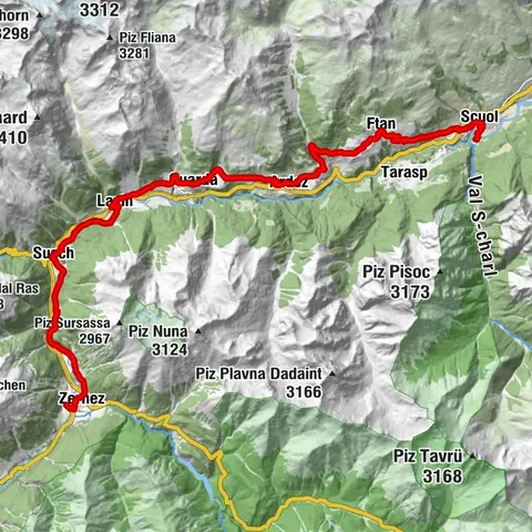 Zernez, Graubünden/Schweiz