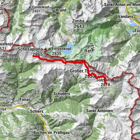 Luzein, Graubünden/Schweiz