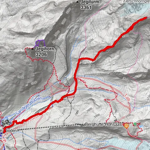 Saas Grund Bergsteigen
