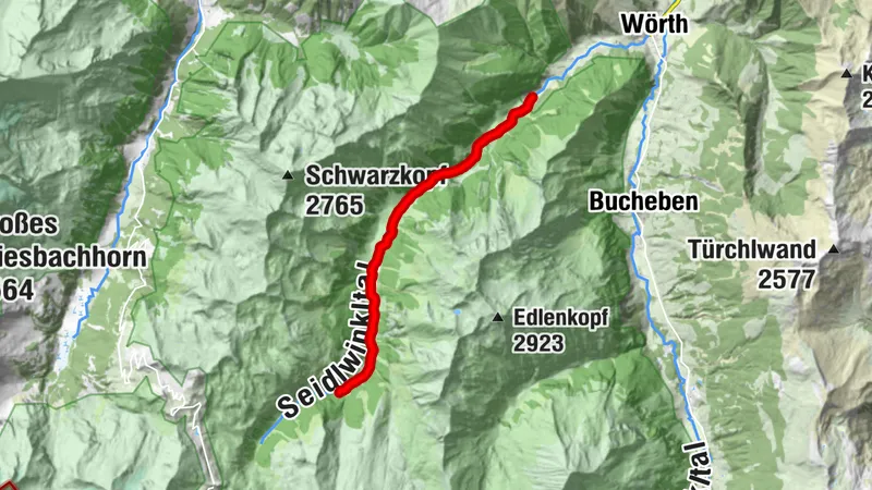 Rauris: Wasserinformationsweg Seidlwinkltal Nr. 114