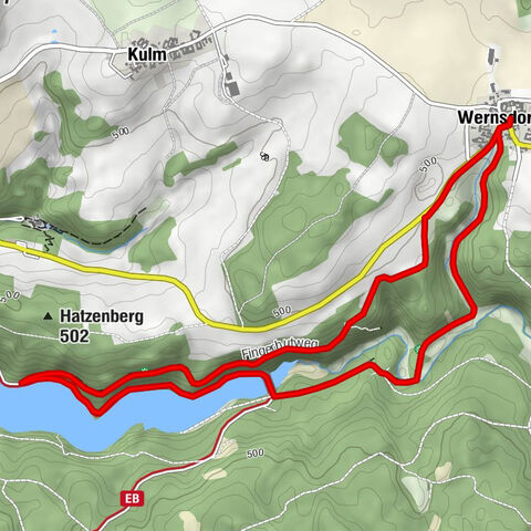 Waldesstille um Teichleite und Eichleite
