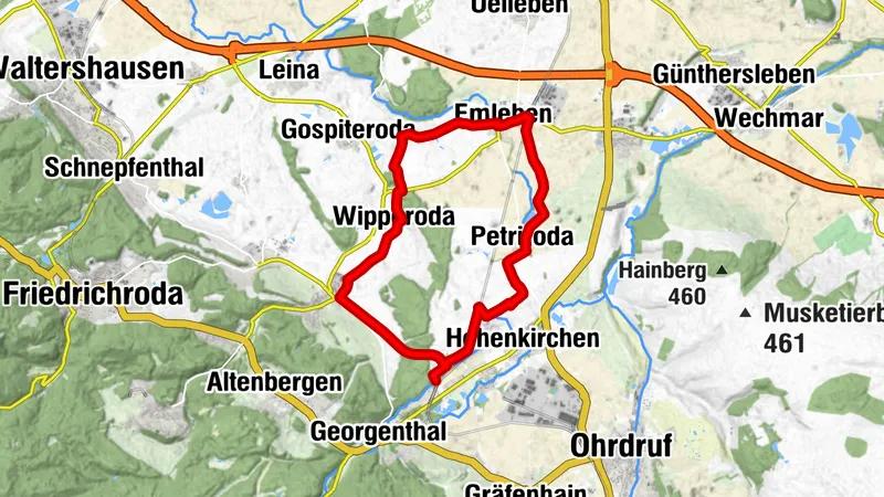 Radrundweg - "Flößgrabenrundweg" – Herrenhof
