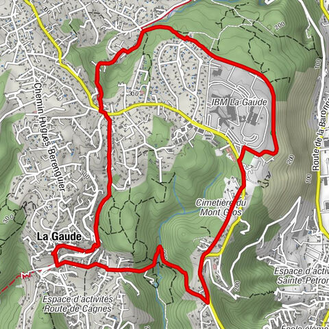 P'tite rando: Rundweg von La Gaude