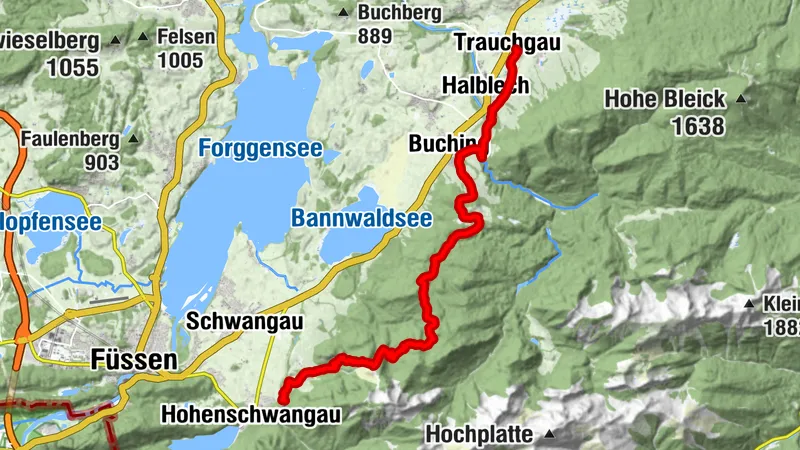 Das Erbe der Wetzsteinmacher - Teilroute Schwangau - Trauchgau