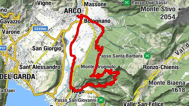 Monte Corno Trail-Tour