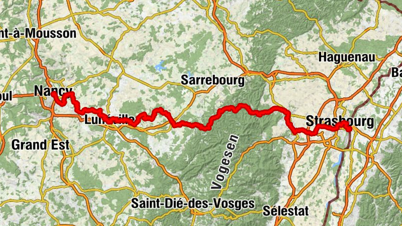 GR 534 - Sentier Stanislas-Kléber