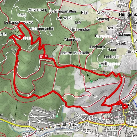 Wanderung zur Burg Landsberg