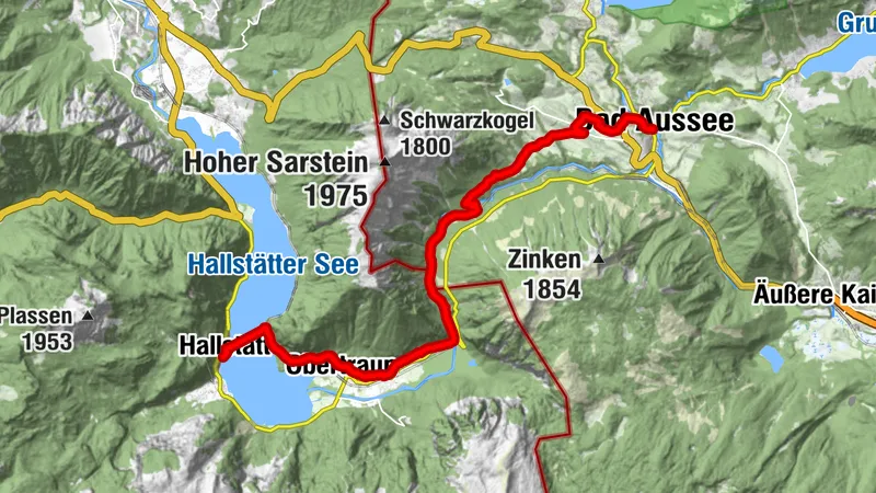 BergeSeen Trail 16: Hallstatt - Bad Aussee