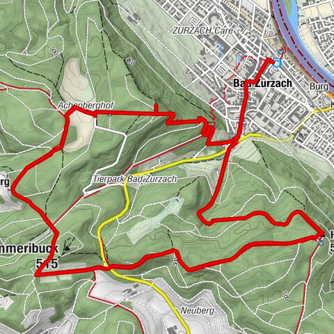 Bad Zurzach-Achenberg-Zurzacherberg-Bad Zurzach