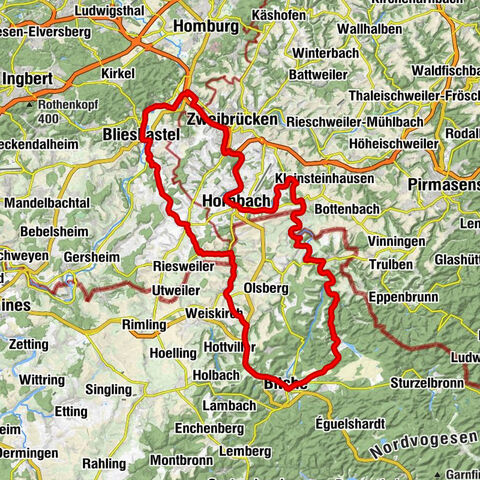 Vom Bliesgau ins "Krumme Elsass"