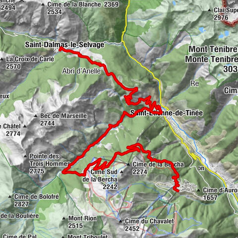 eBike MNCA Etappe 1: Auron - Saint-Dalmas-le-Selvage