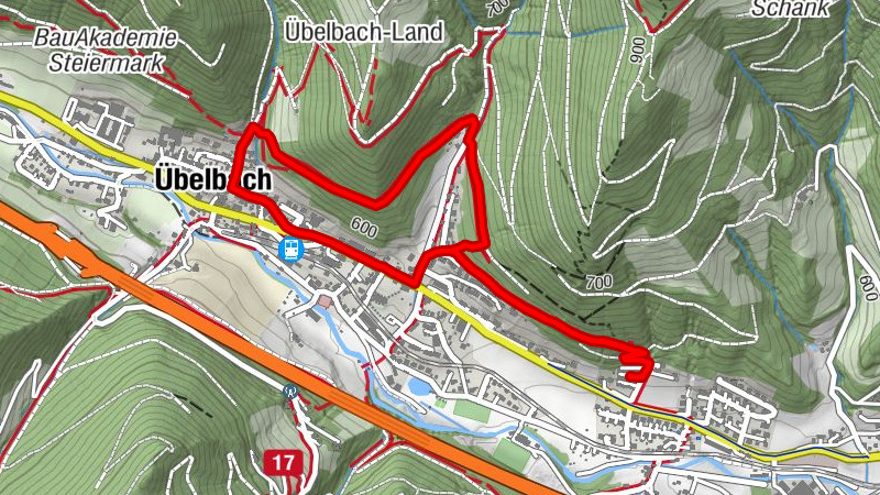 Kurze Route Silberwanderweg
