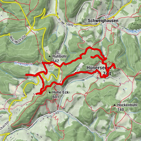 Hintere Höfe und Hünersedel