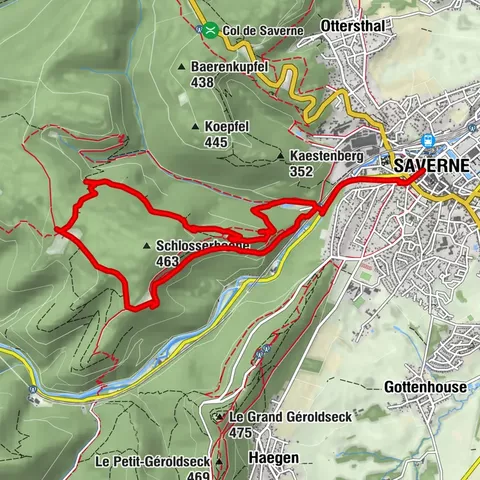 Rundweg Grotte Saint-Vit