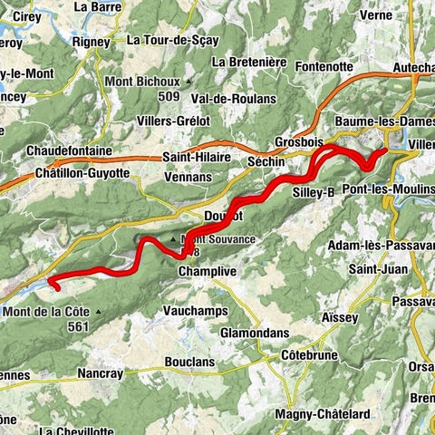 Balade le long du Doubs