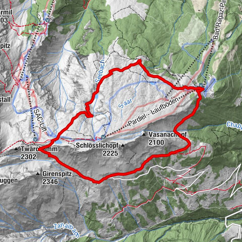 Rundwanderung Bettlerweg & 2-Seen-Wanderung Pizol