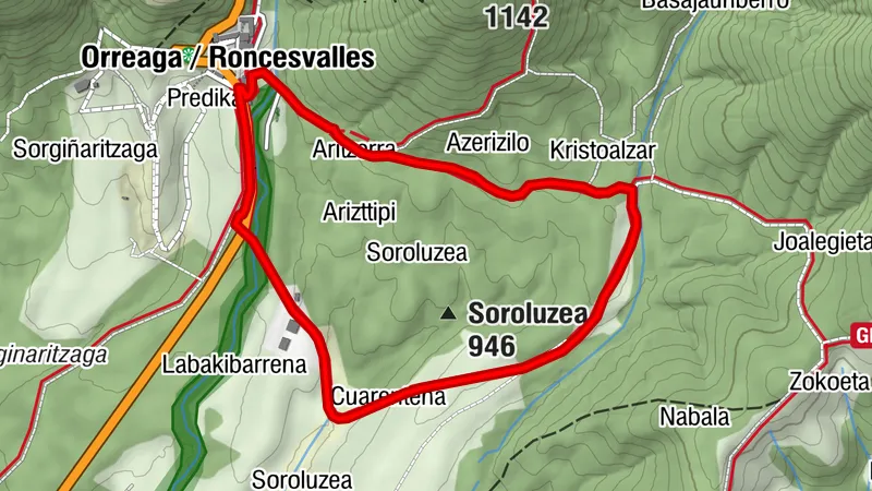 Navarra - Bosque de Basajaunberro. Orreaga/Roncesvalles