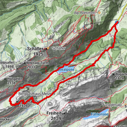Wasserauen-Seealpsee-Mesmer-Ageteplatte-Meglisalp-KleinHütten-Wasserauen