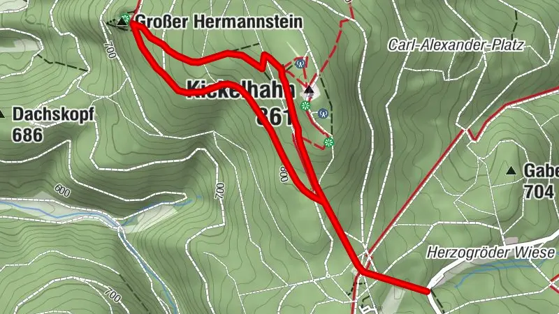 Kleiner Goethewanderweg - Ilmenau - Thüringer Wald