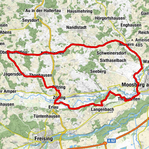 Amper und Hollledau
