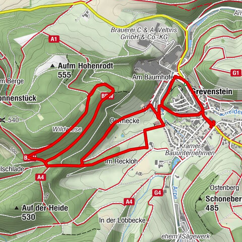 Bierbrau-Wunderweg Grevenstein - Der BIERlebnisweg