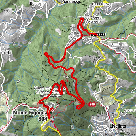 GE_25 Die alte Förderbahn der Wallfahrtskirche Madonna della Guardia