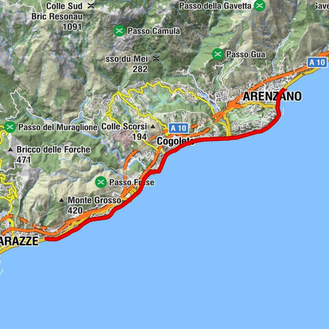 SV_28 Fuß- und Radweg Varazze - Arenzano