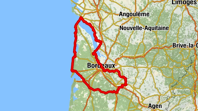 Tour de Gironde mit dem Fahrrad