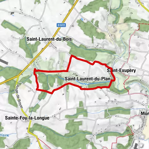 Saint-Laurent-du-Plan grande boucle