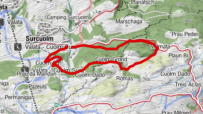Hörspielweg Hilarius in Surcuolm