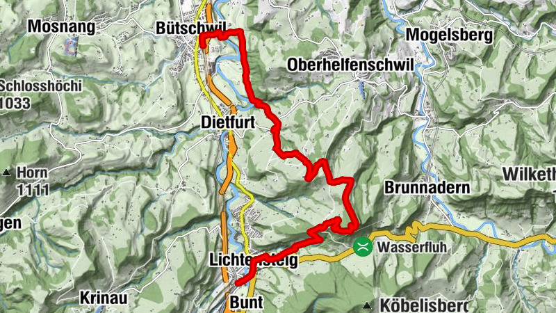 Wanderung zur Ruine Neutoggenburg