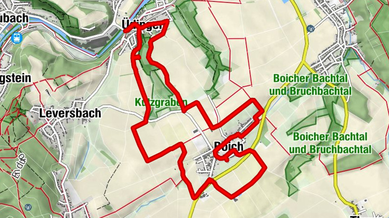 Landschaftsentdeckungspfad Üdingen - Boich