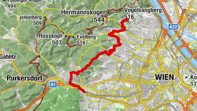 Grüngrätzelweg 2, Etappe 4