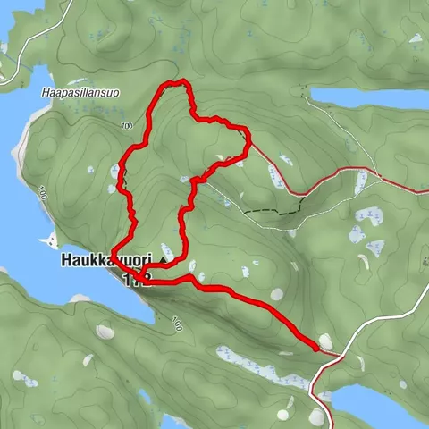 Naturpfad Haukkavuori, Rautjärvi